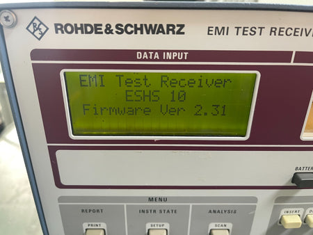 Rohde &amp; Schwarz ESHS10 EMI Test Receiver 9 kHz - 30 MHz _4591
