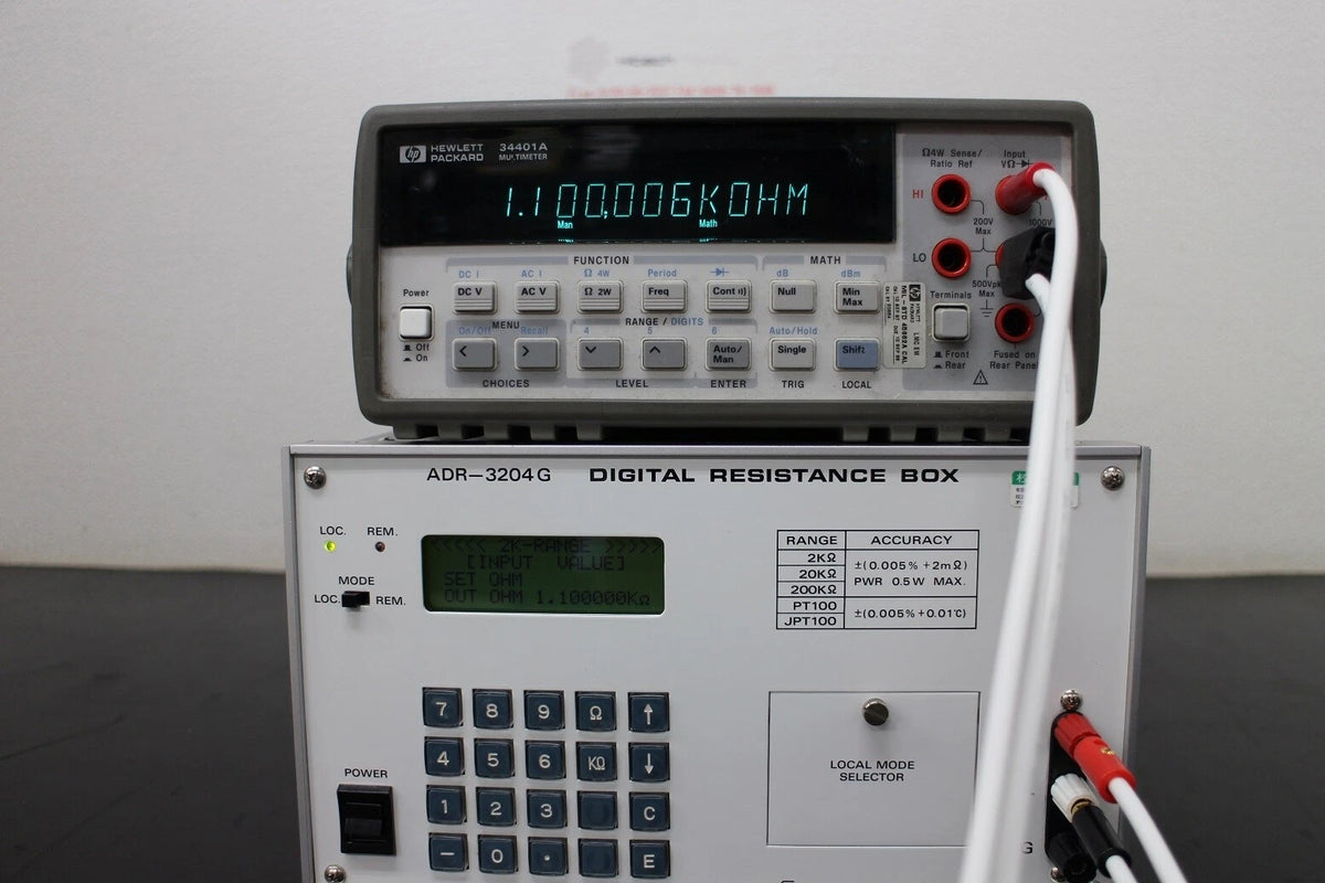 Alpha Electronics ADR3204G Digital OHM Standard