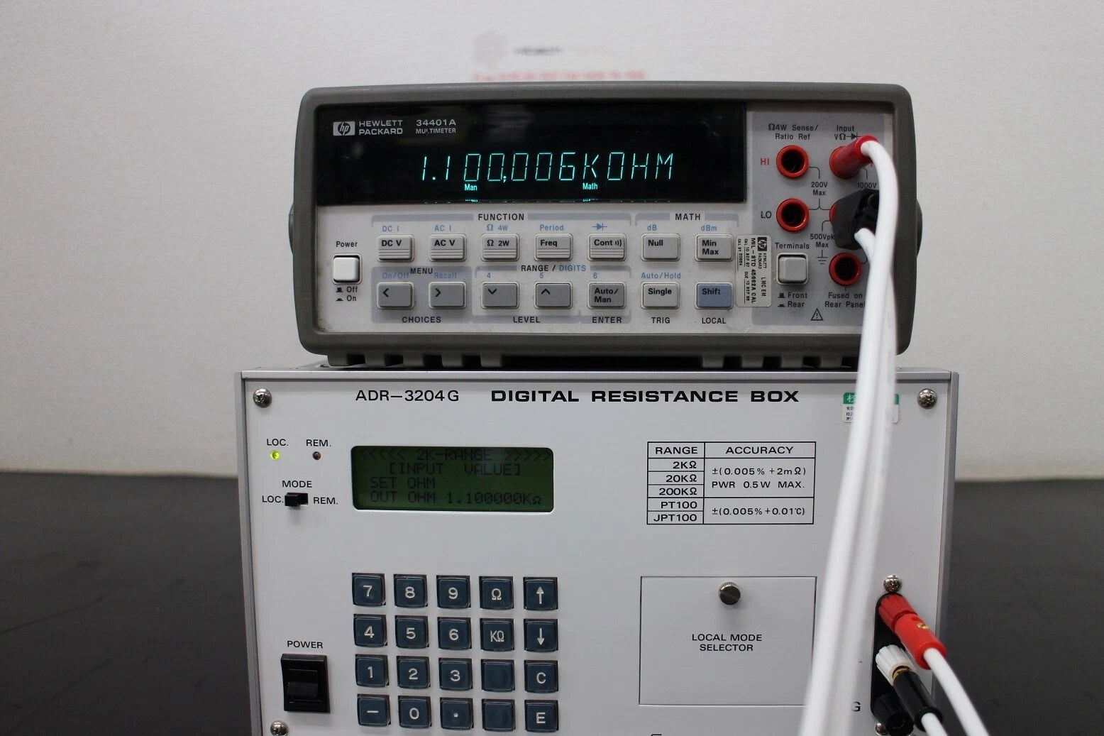Alpha Electronics ADR3204G Digital OHM Standard