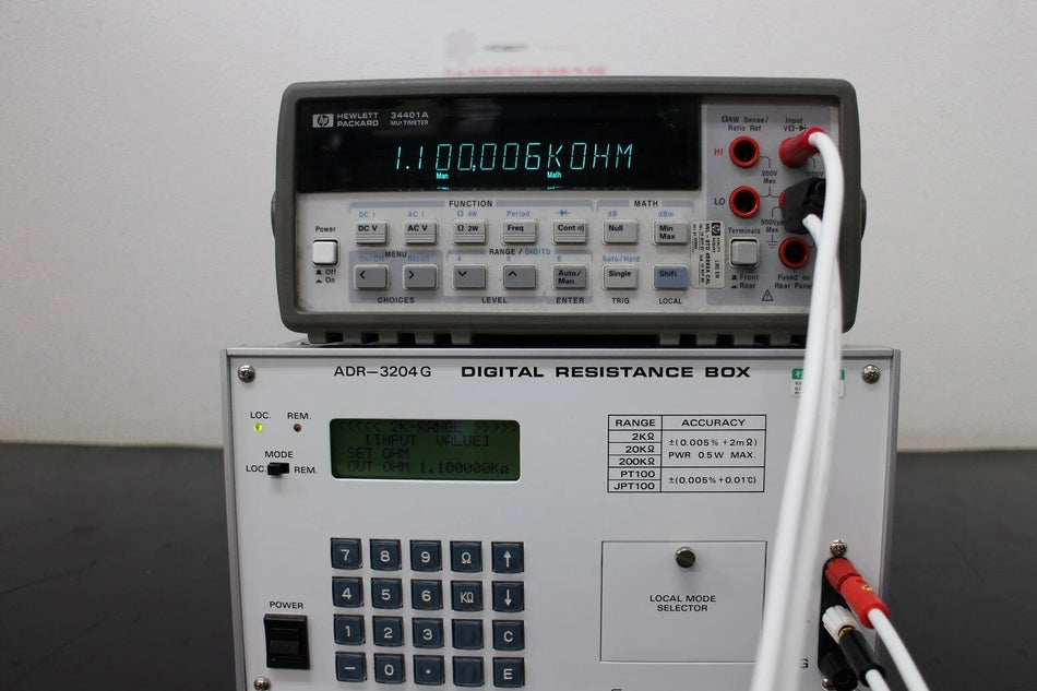 Alpha Electronics ADR3204G Digital OHM Standard
