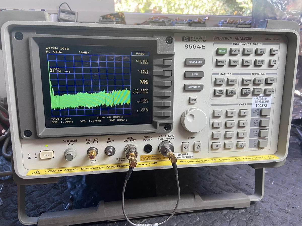 HP Agilent 8564E/EC 20Hz-40GHz with Color LCD, Opt. 6, 7, Calibrated