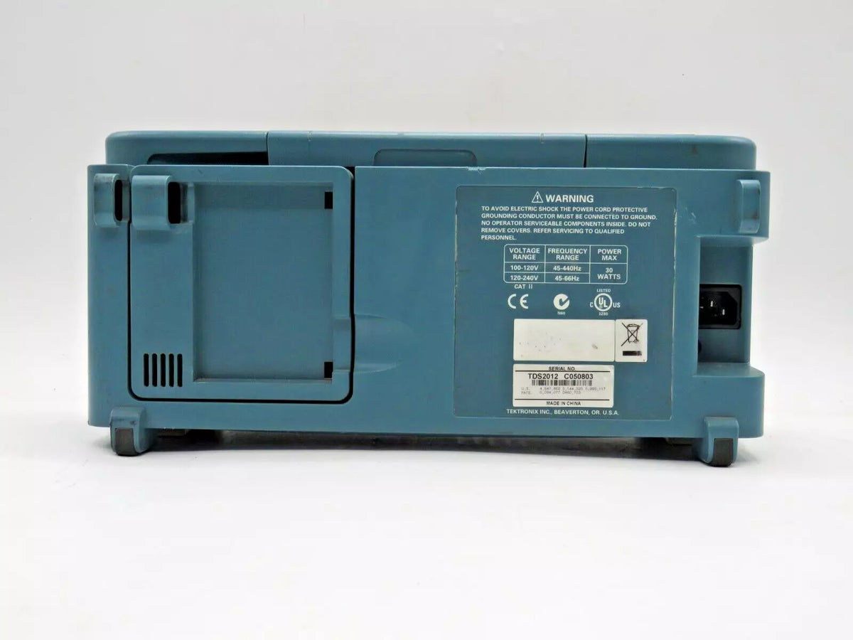 Tektronix TDS 2012 Two Channel Digital Storage Oscilloscope 100 MHz 1 GS/s