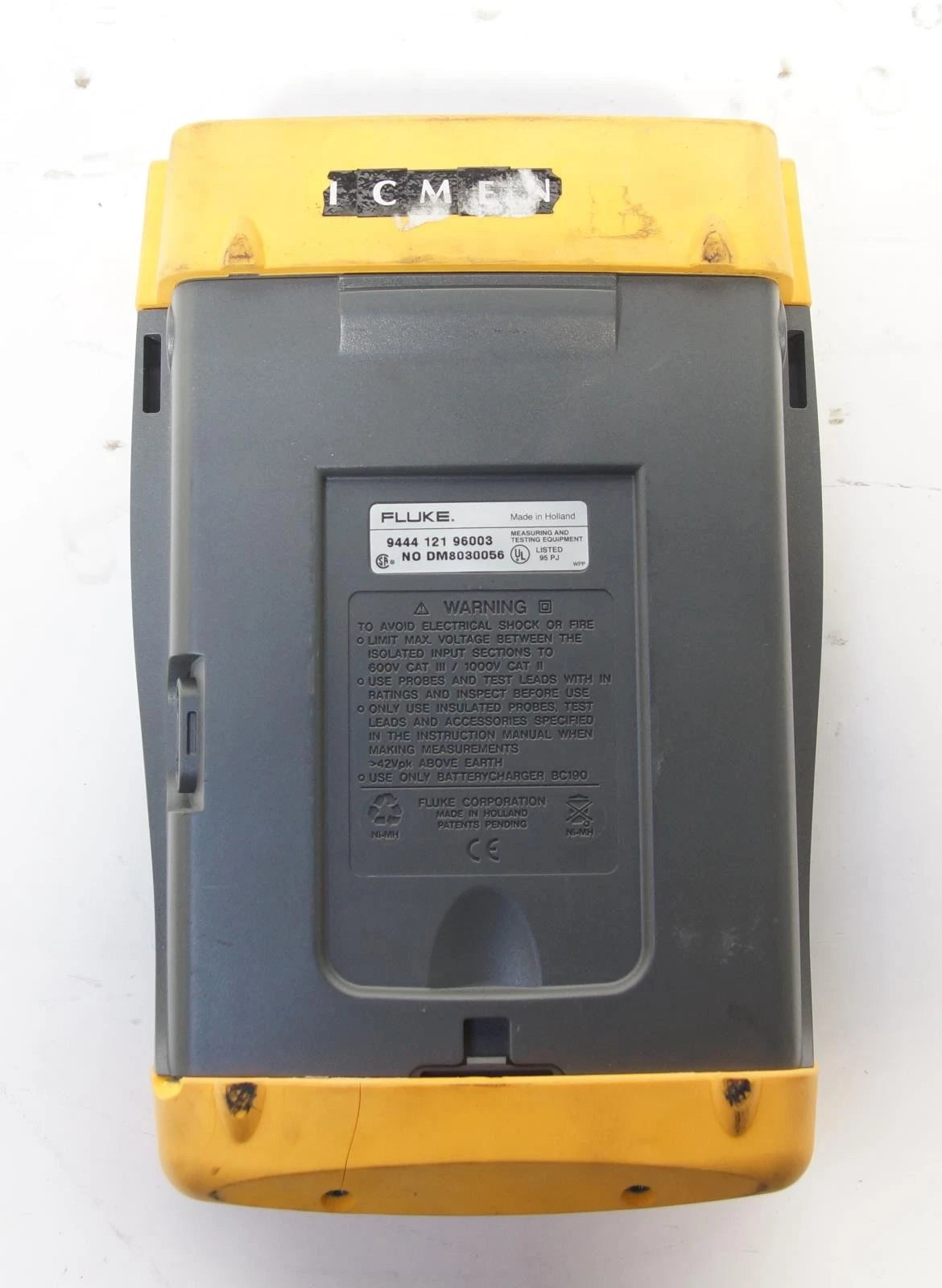 Fluke 196C 100MHz 1GS/s Digital Oscilloscope Scopemeter Multimeter AS-IS