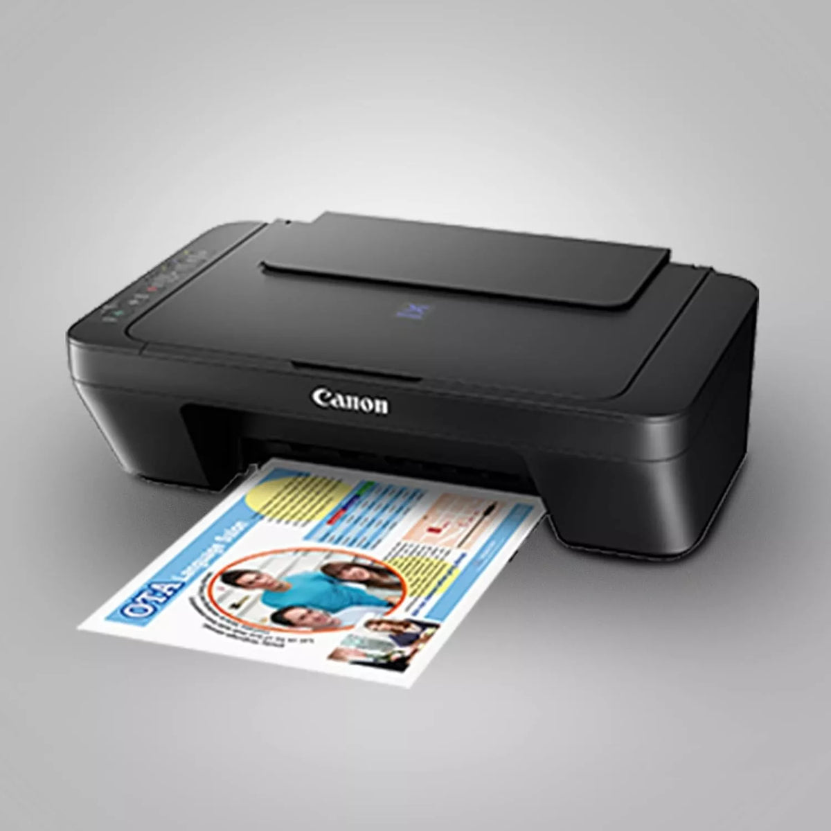 Canon PIXMA E470 WiFi All-in-One Ink Efficient Color Printer for Home
