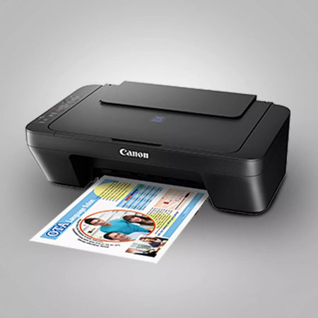 Canon PIXMA E470 WiFi All-in-One Ink Efficient Color Printer for Home