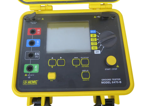 Aemc Ground Resistance Tester 6470-B - Free Shipping