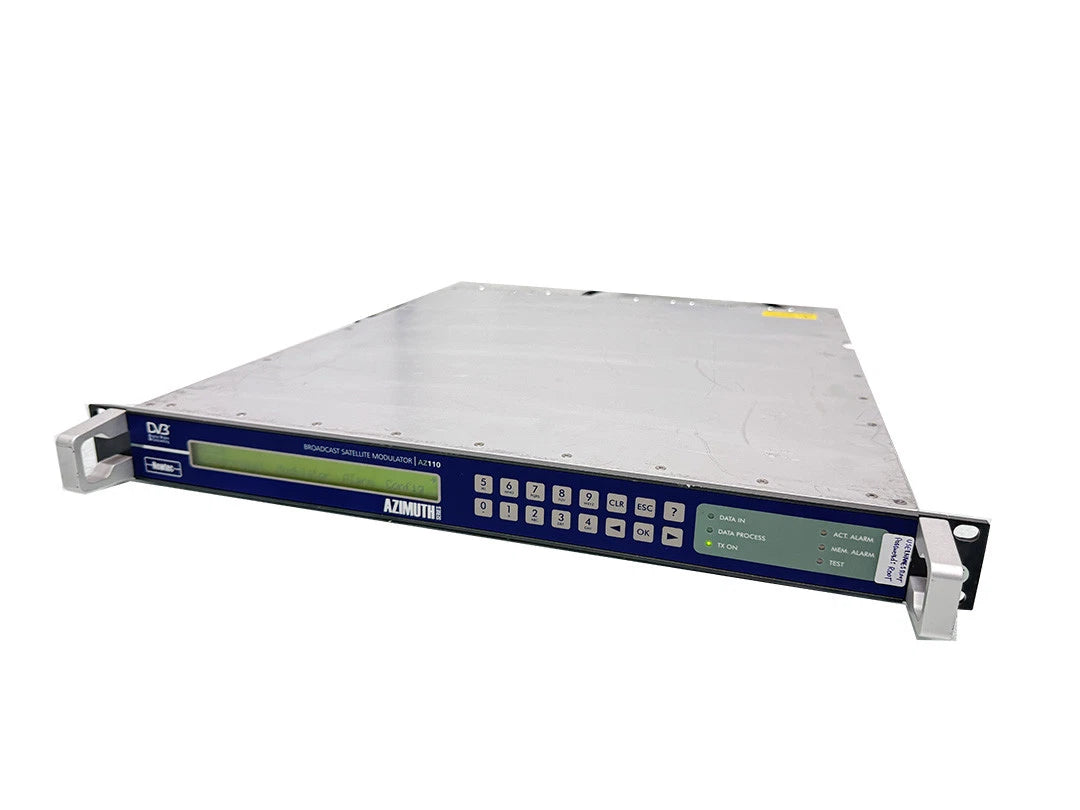 NEWTEC AZ110 DVB-S2 IF Out ASI Input Broadcast Satellite Modulator NTC/2277.NA.C