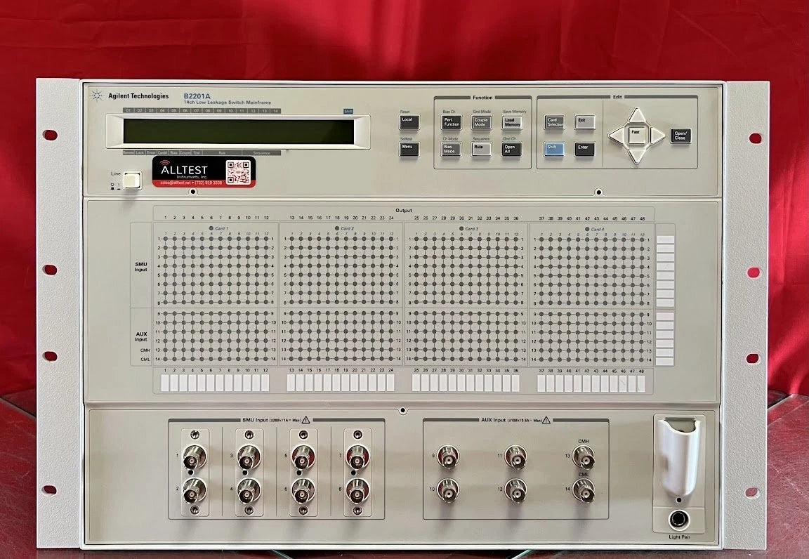 Agilent Keysight B2201A Low Leakage Switch Mainframe