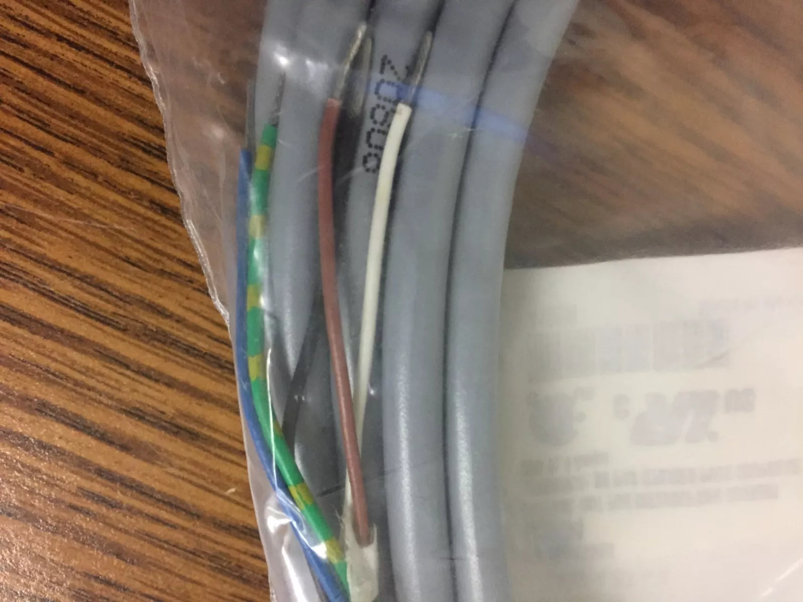 Turck WAKW 4.5T-4 U3204 Cordset M12 Female Straight 5 Wire 4M PVC Grey