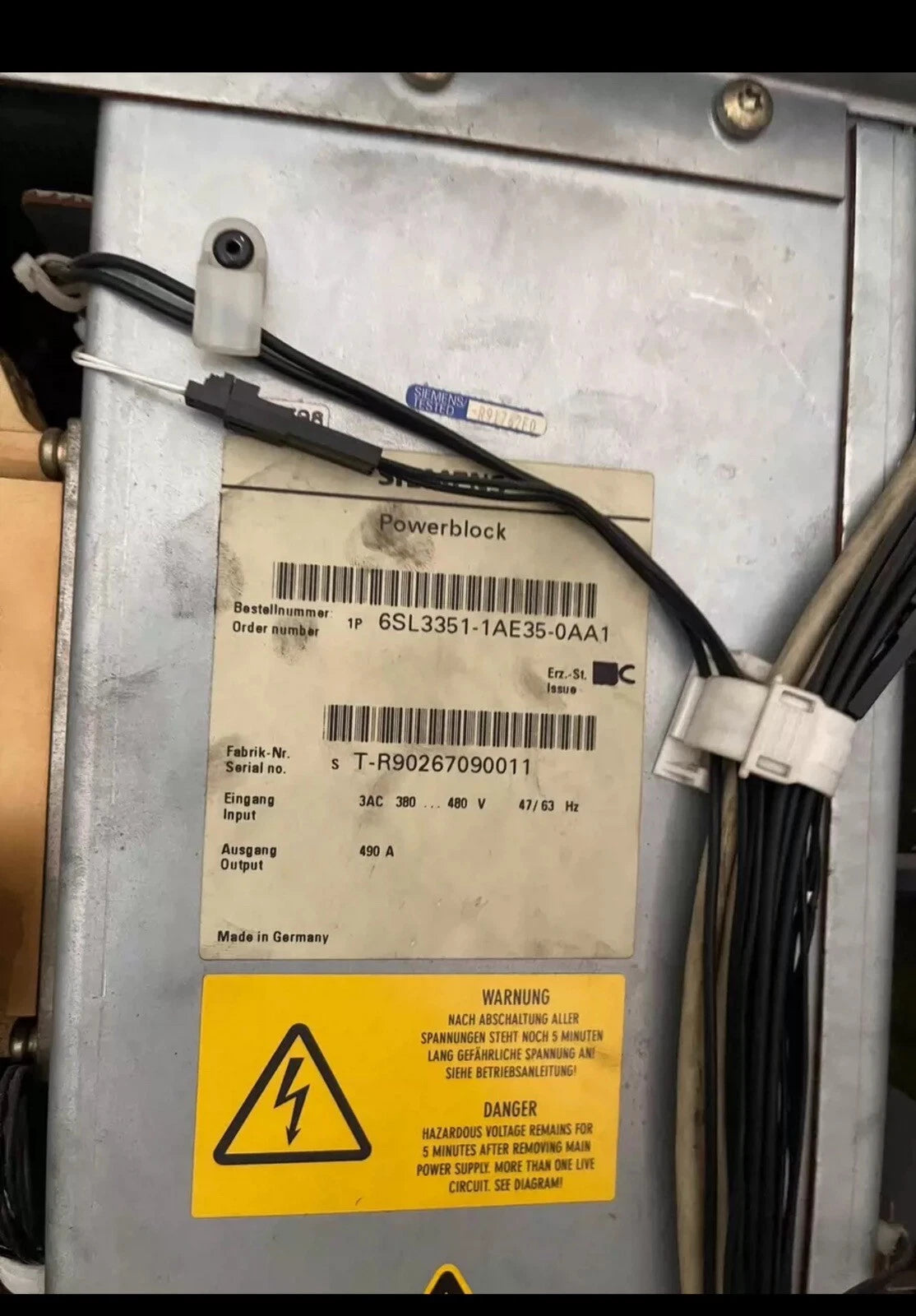 SIMATIC ET 200SP BusAdapter for Distributed IO Modules 6SL3710-1GE35-0AA0-Z