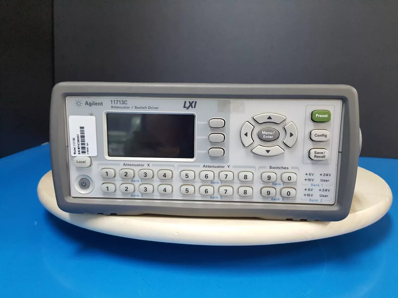 Agilent 11713C LXI-Compliant Attenuator Switch Driver (0337)