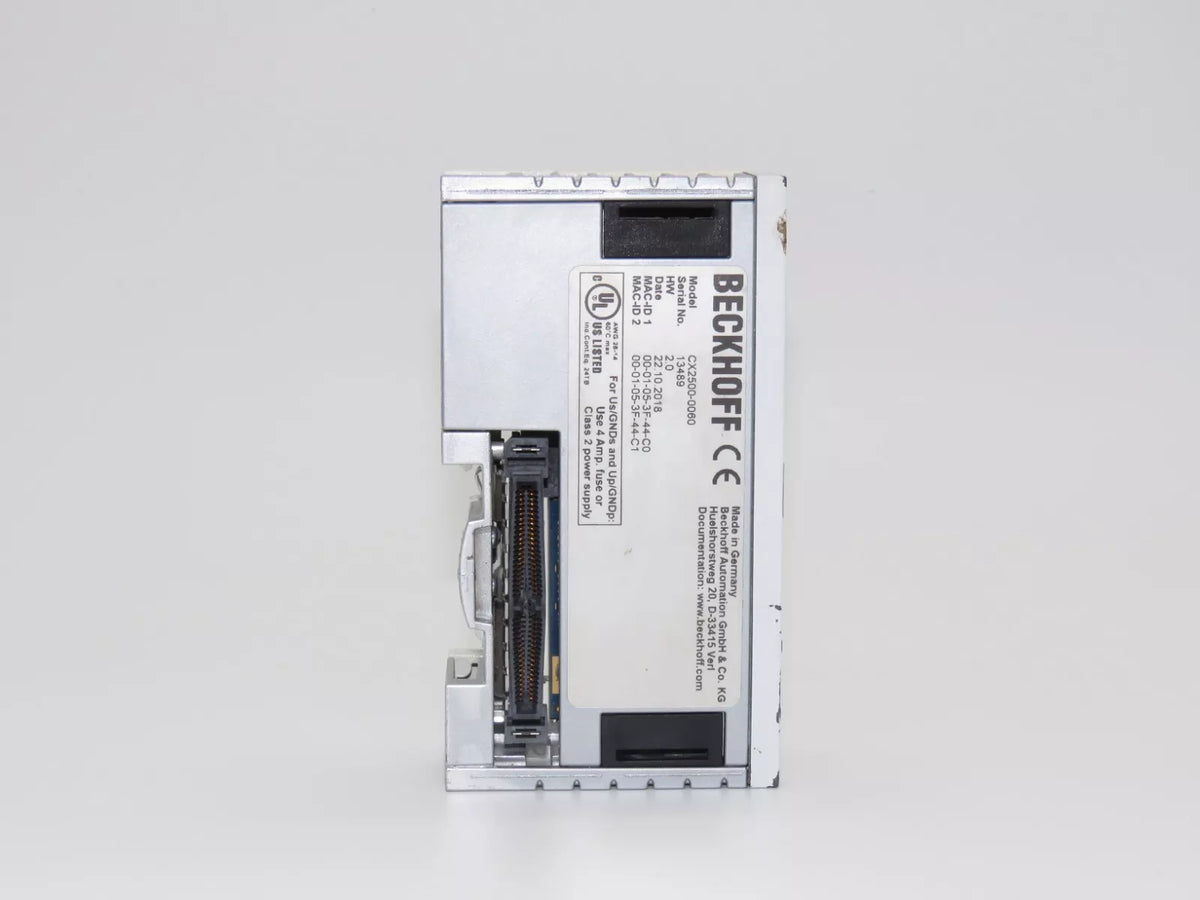 Beckhoff CX2500-0060 Ethernet Interface Module 2 x RJ45