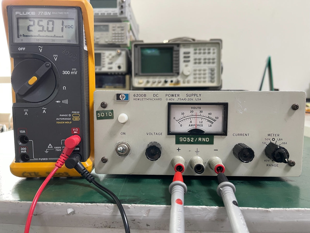 HP Agilent 6200B DC Power Supply 0-40V 0-0.75A or 0-20V 0-1.5A - XG eqpt