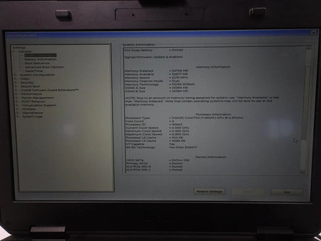 Lot 2 Dell Latitude Rugged 5414 Core i7-6600U 2.6GHz 32GB DVD-RW No HDD
