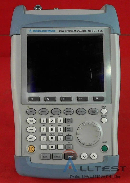 Rohde and Schwarz FSH3 Mobile Spectrum Analyzer 105767