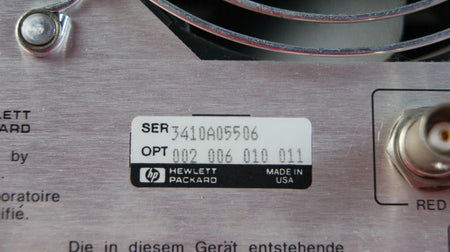 HP Agilent 8753D-002-010-011 RF Network Analyzer