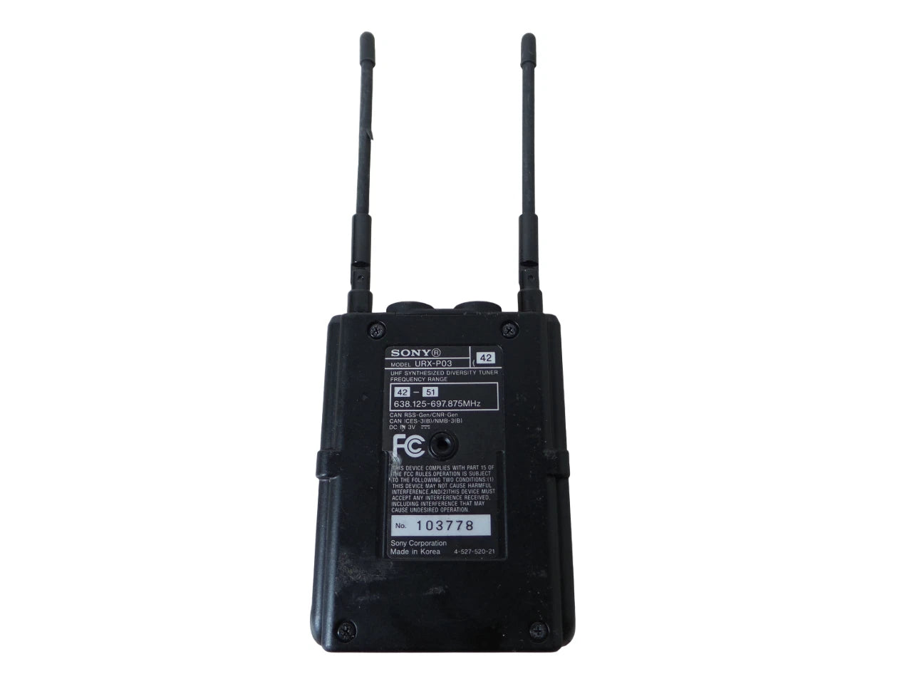 Sony URX-P03 / 42 Portable Audio Receiver - Free Shipping