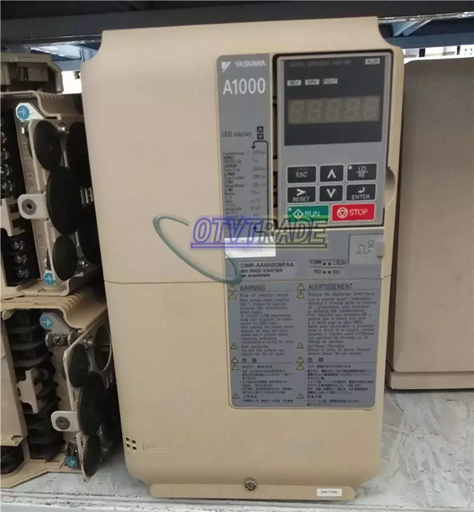 1PCS Yaskawa A1000 inverter CIMR-AA4A0038FAA USED