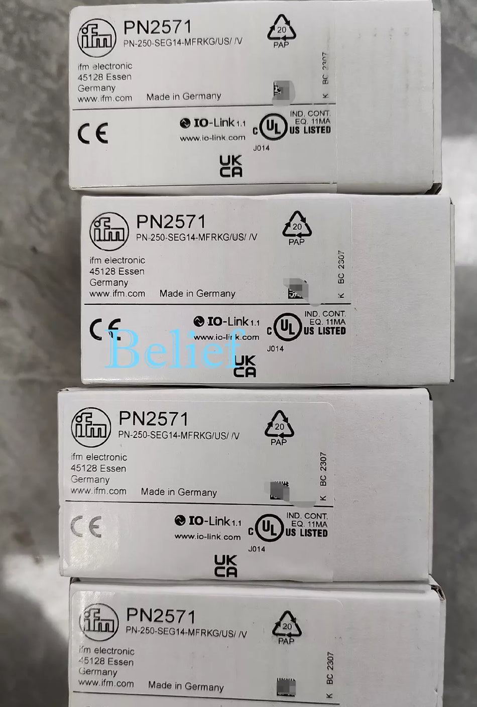 1pc IFM PN2571 Brand New Pressure Sensor Fast delivery