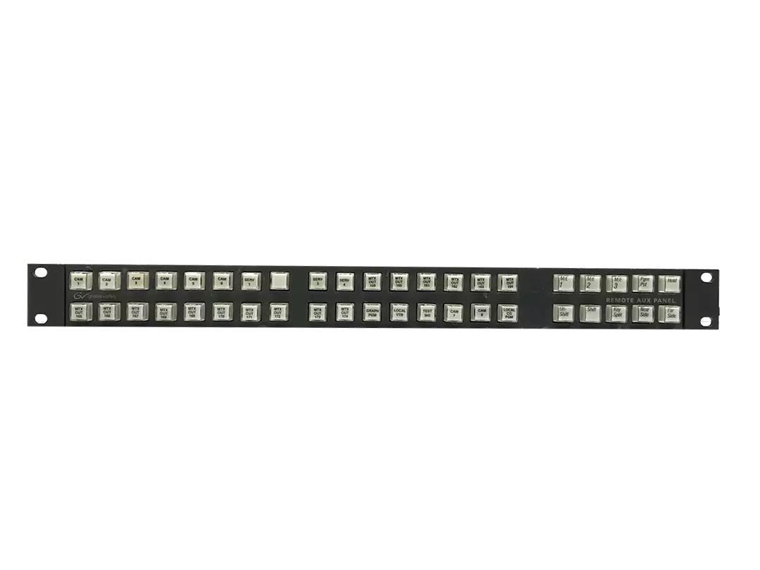 Grass Valley KAL-32AUX1 Kalypso 32 Aux KSD 1RU Remote Aux Panel PN:660001801