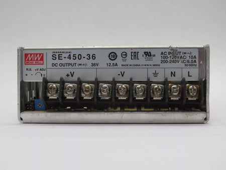 MeanWell SE-450-36 Power Supply AC-DC ENCLOSED - SE Series