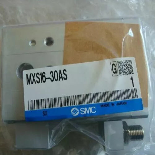 SMC MXS16-30AS Slide Cylinder - 1PC New, Expedited Shipping