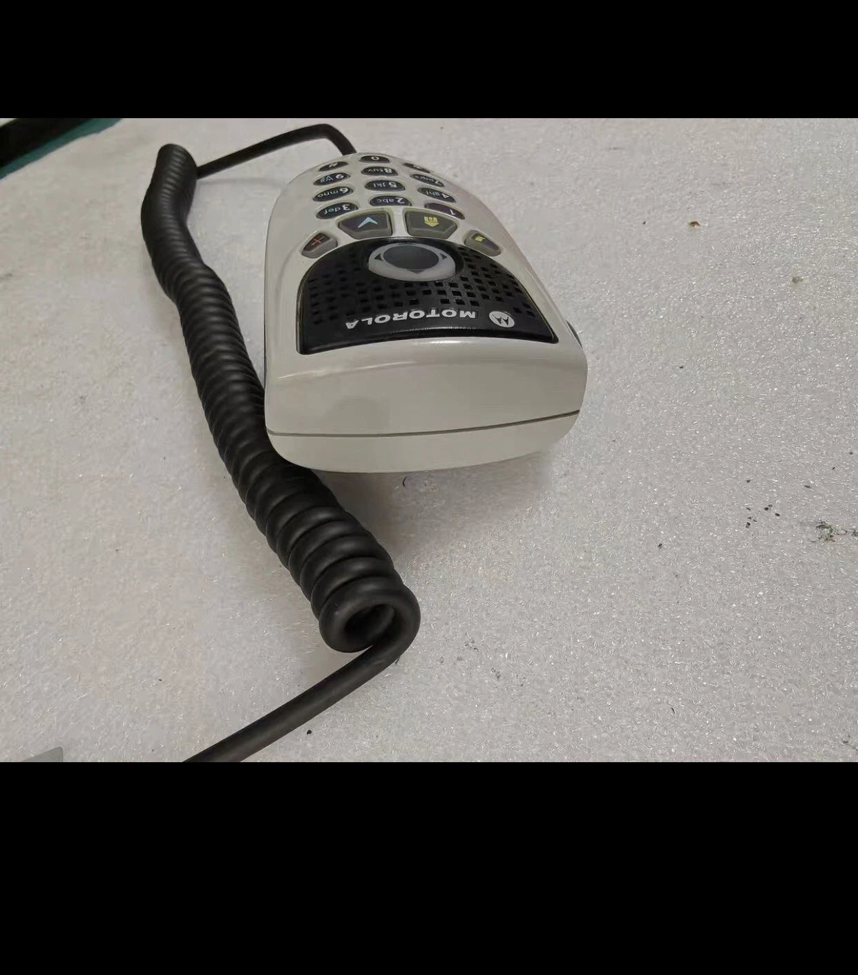 1PCS Used  HMN4079F hand microphone