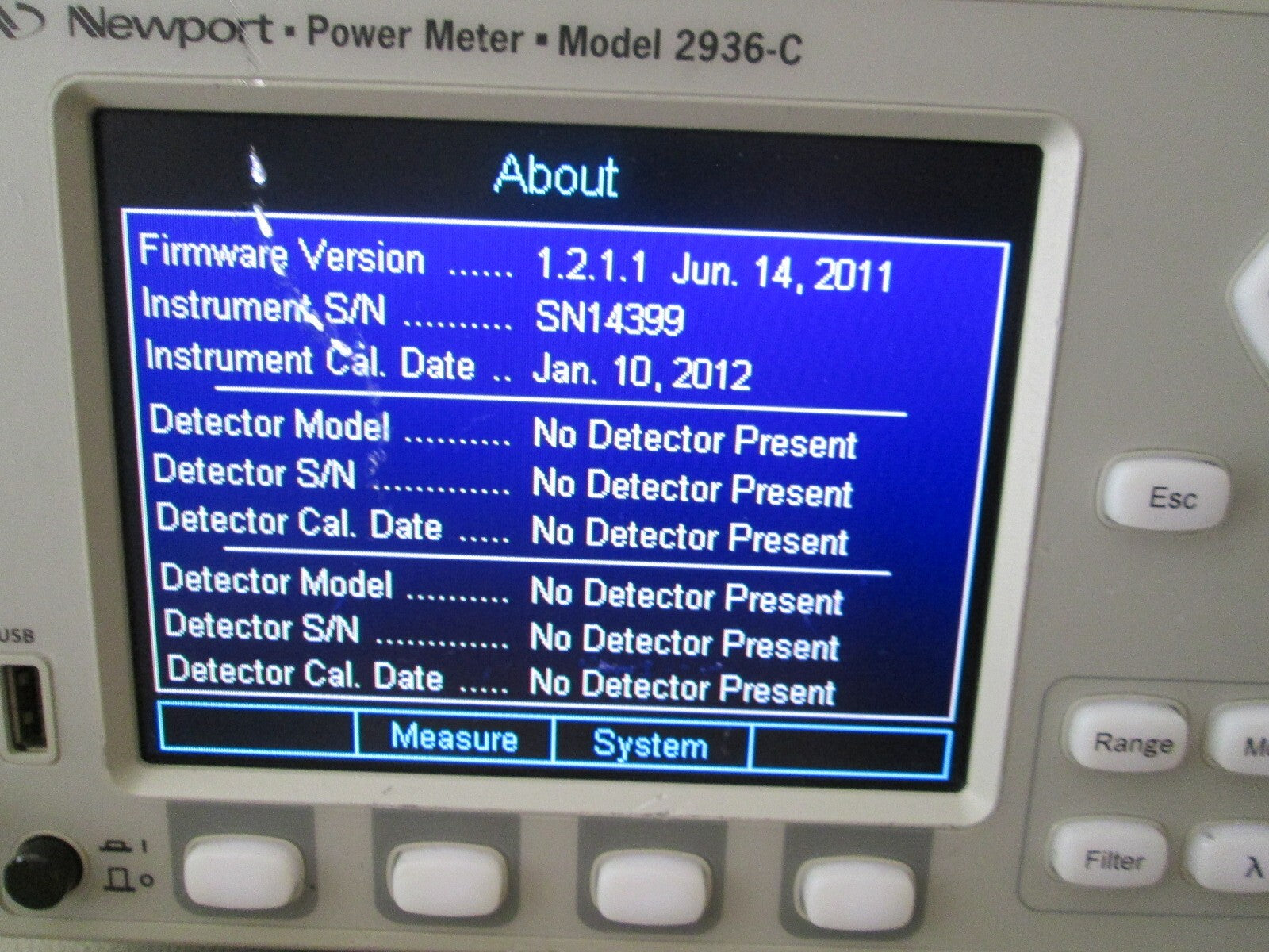 Laser Power Meter Dual Channel by Newport