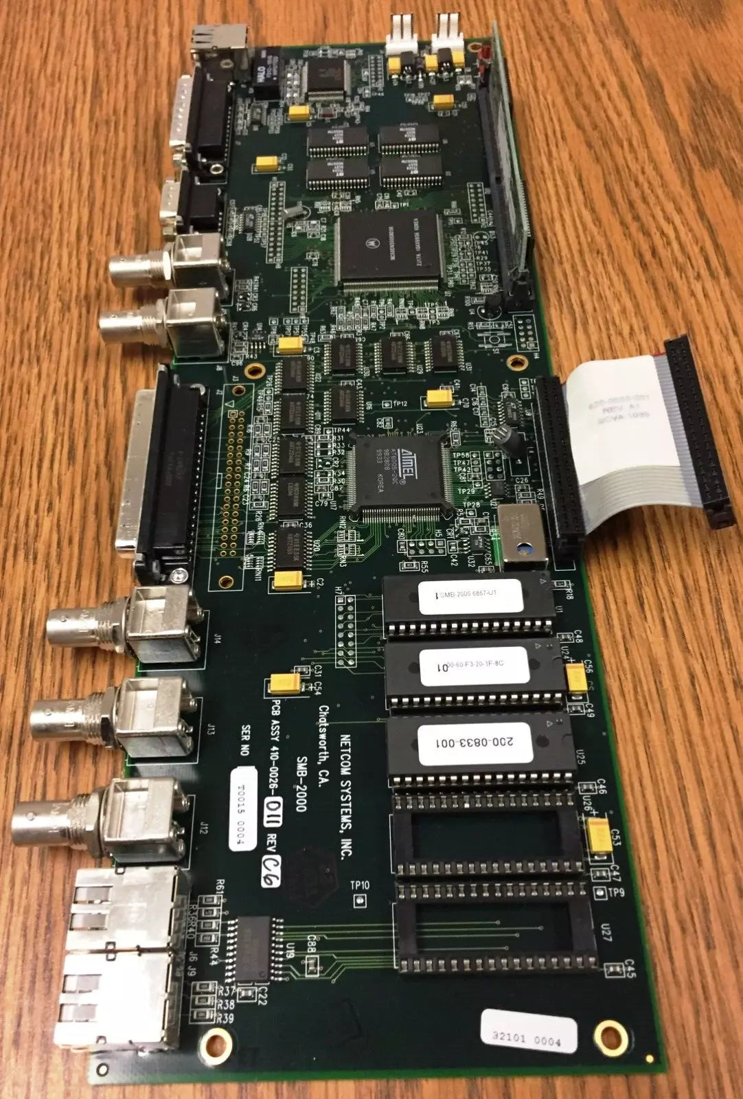 NetCom Systems 410-0026-011 Rev C6 Assy Board for SMB-2000