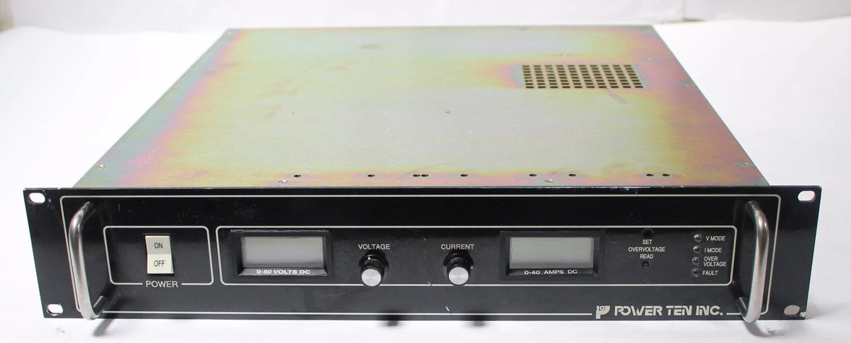 Power Ten P62B-5040 0-50V 40A 2kW High Power DC Power Supply
