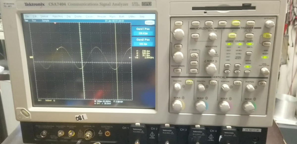 Tektronix 4 GHz 20 GSa/s DSO