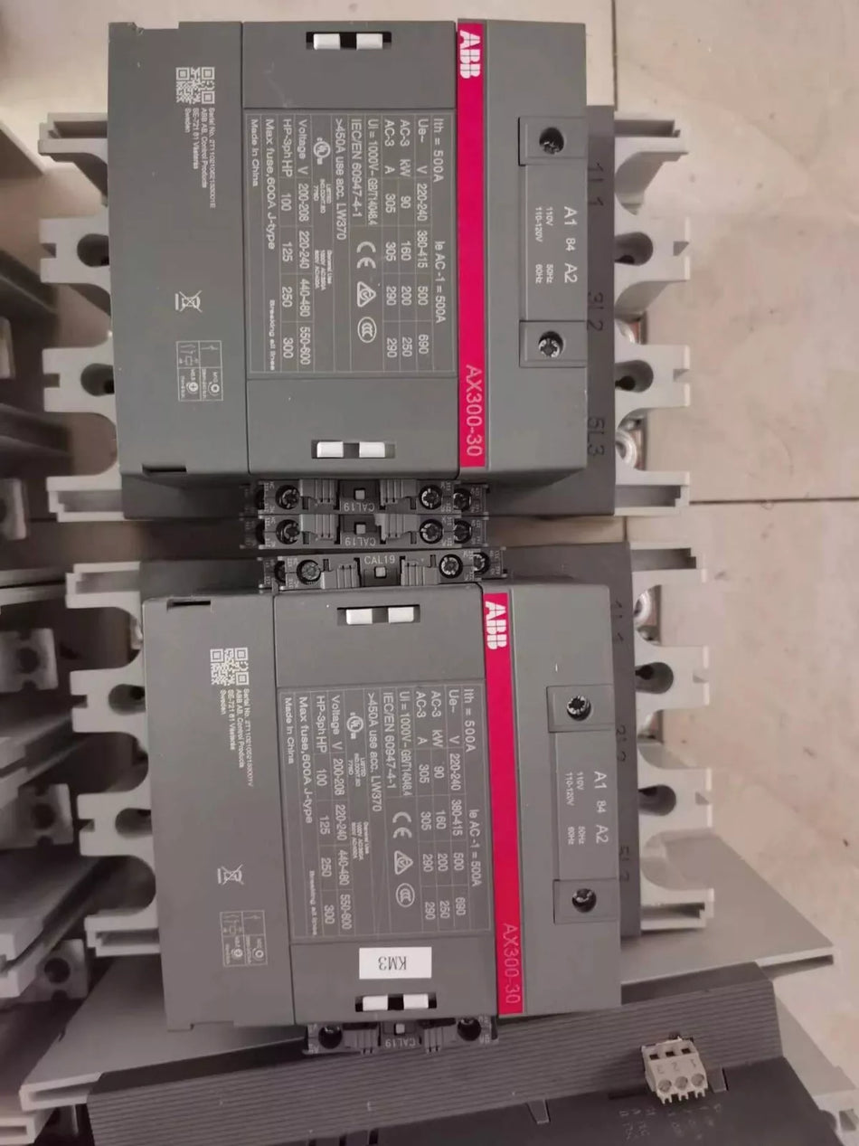 1PC test OK ABB AX300-30 contactor (By Fedex or DHL 90days Warranty) #N1635 YF