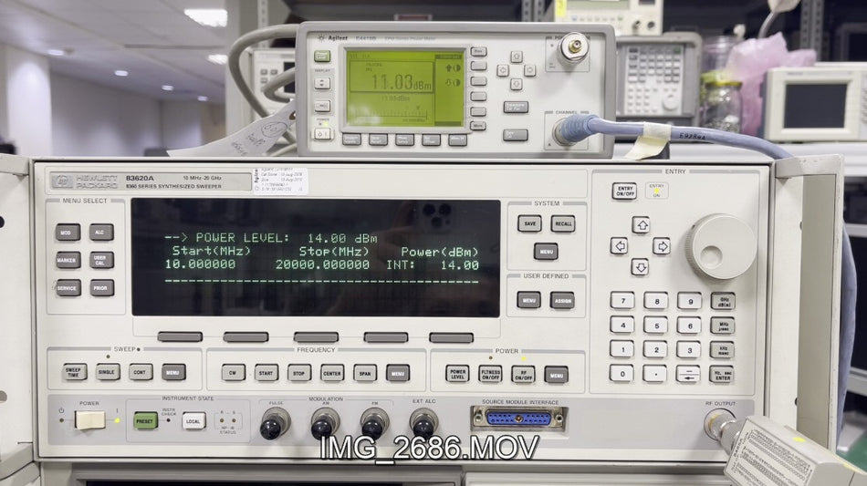 10MHz-20GHz Synthesized Sweep Signal Generator