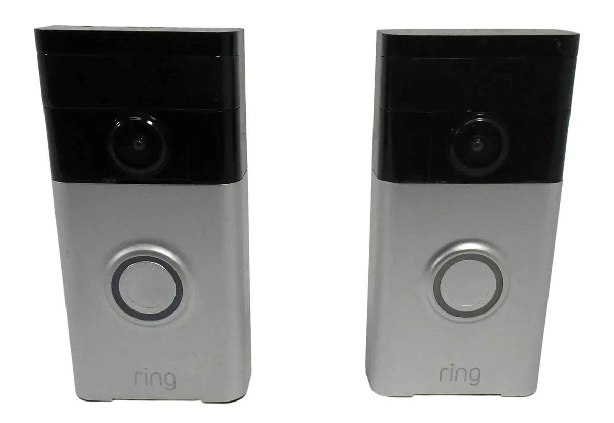 Lot of 2 Ring Video Doorbell 1st Gen Rechargeable - Free Shipping