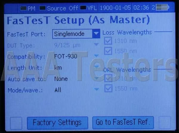 EXFO MaxTester II FOT-930 SM Fiber Loss Tester FOT-932-A-EI FOT932 FOT930 - XG eqpt
