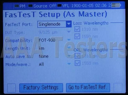 EXFO MaxTester II FOT-930 SM Fiber Loss Tester FOT-932-A-EI FOT932 FOT930 - XG eqpt