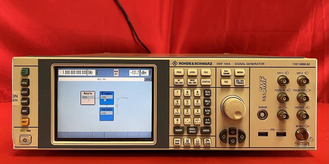 Rohde and Schwarz SMF100A Microwave Signal Generator, 100291