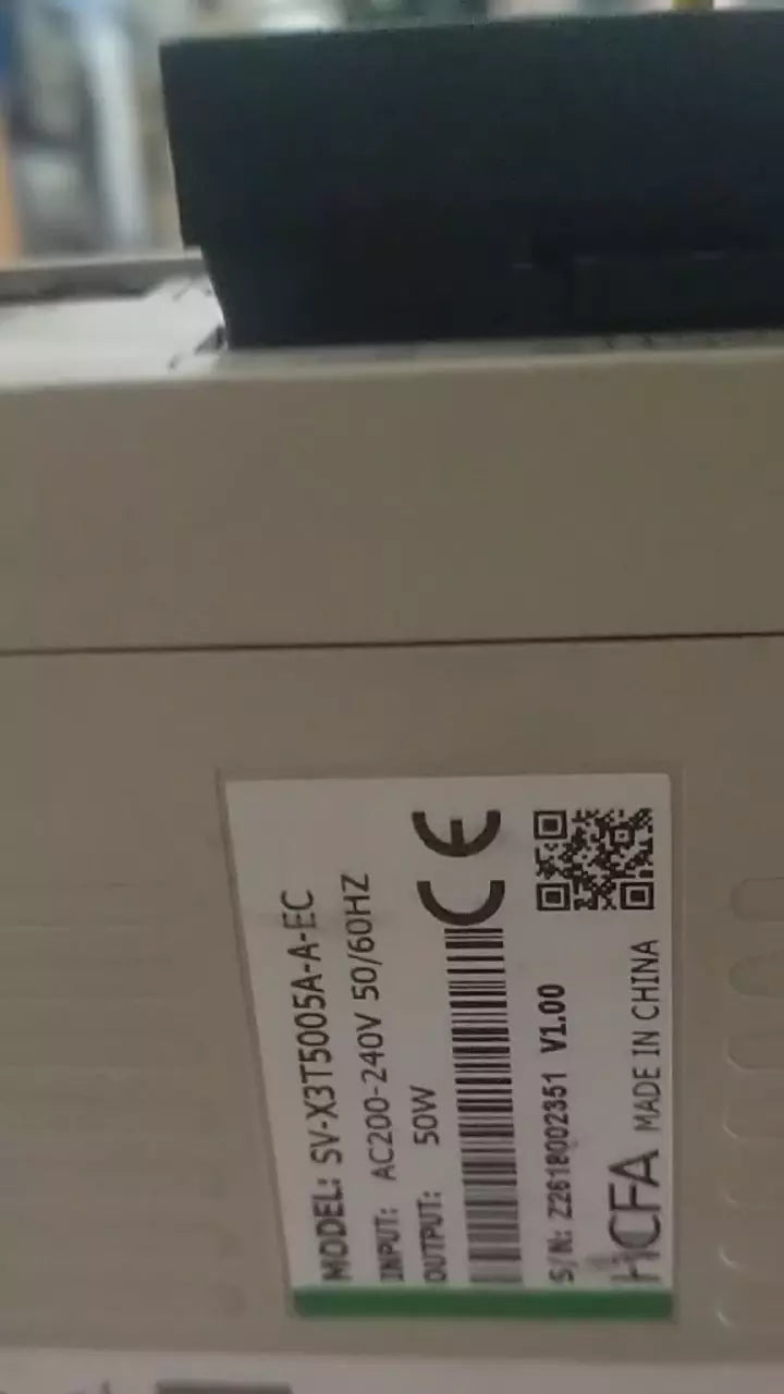 HCFA SV-X3T5005A-A-EC Servo Drive 50W DC280-325V AC200-230V CNC Automation