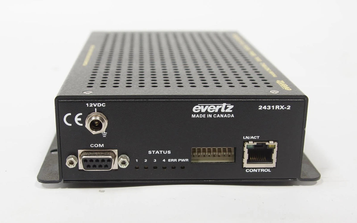 Evertz 2431RX-2 Dual Path Dual Link DVI to Serial Converter