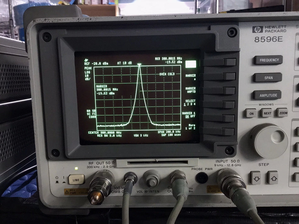 HP Agilent Spectrum Analyzer 9kHz-12.8 GHz with Tracking Generator