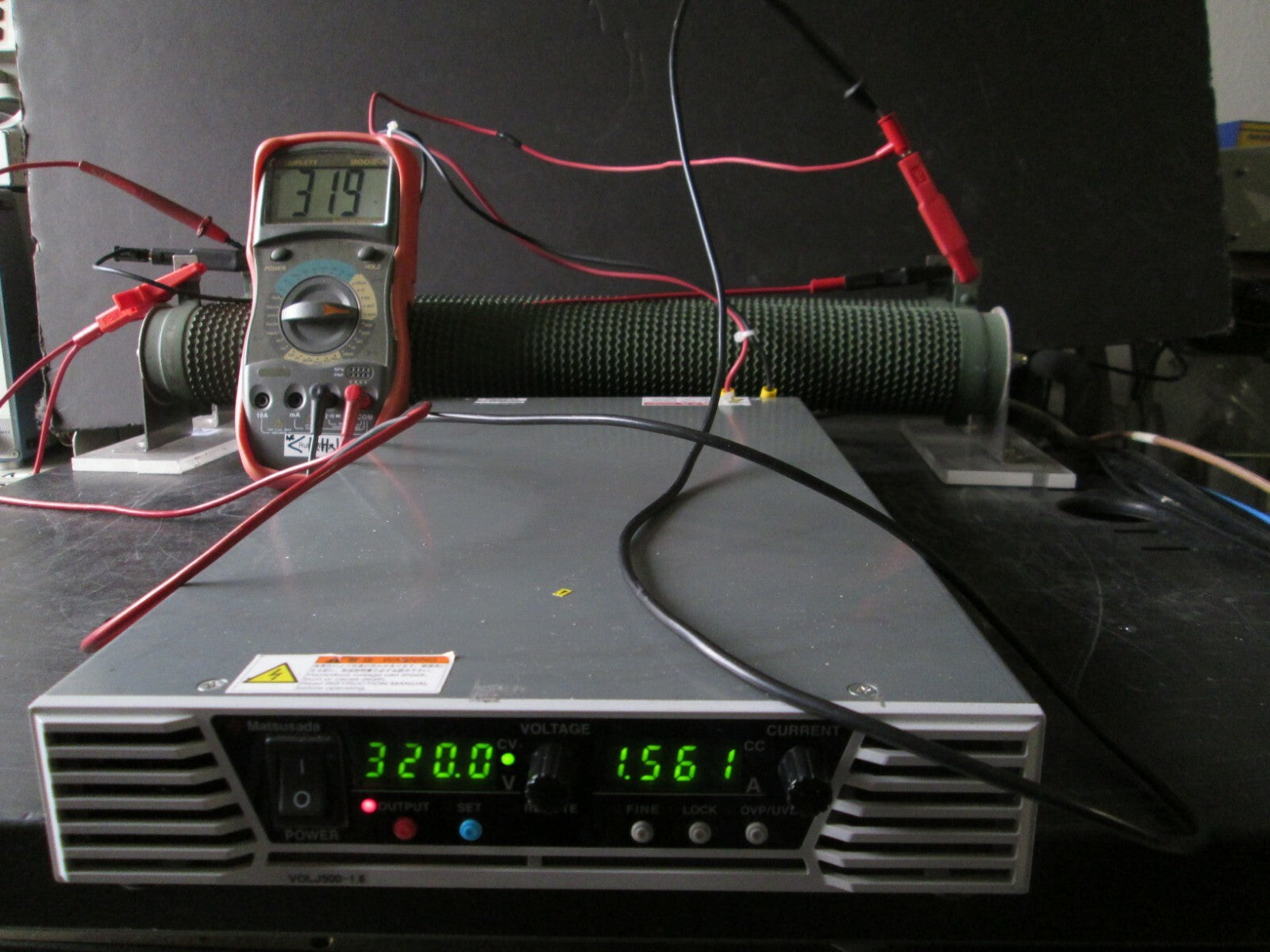 500V Adjustable Lab Power Supply by Matsusada