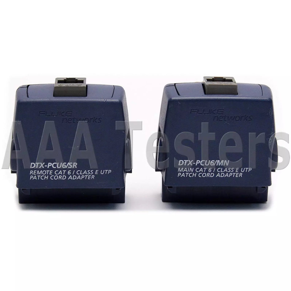 Fluke Networks DTX-PCU6S Patch Cord Adapter Set PCU6