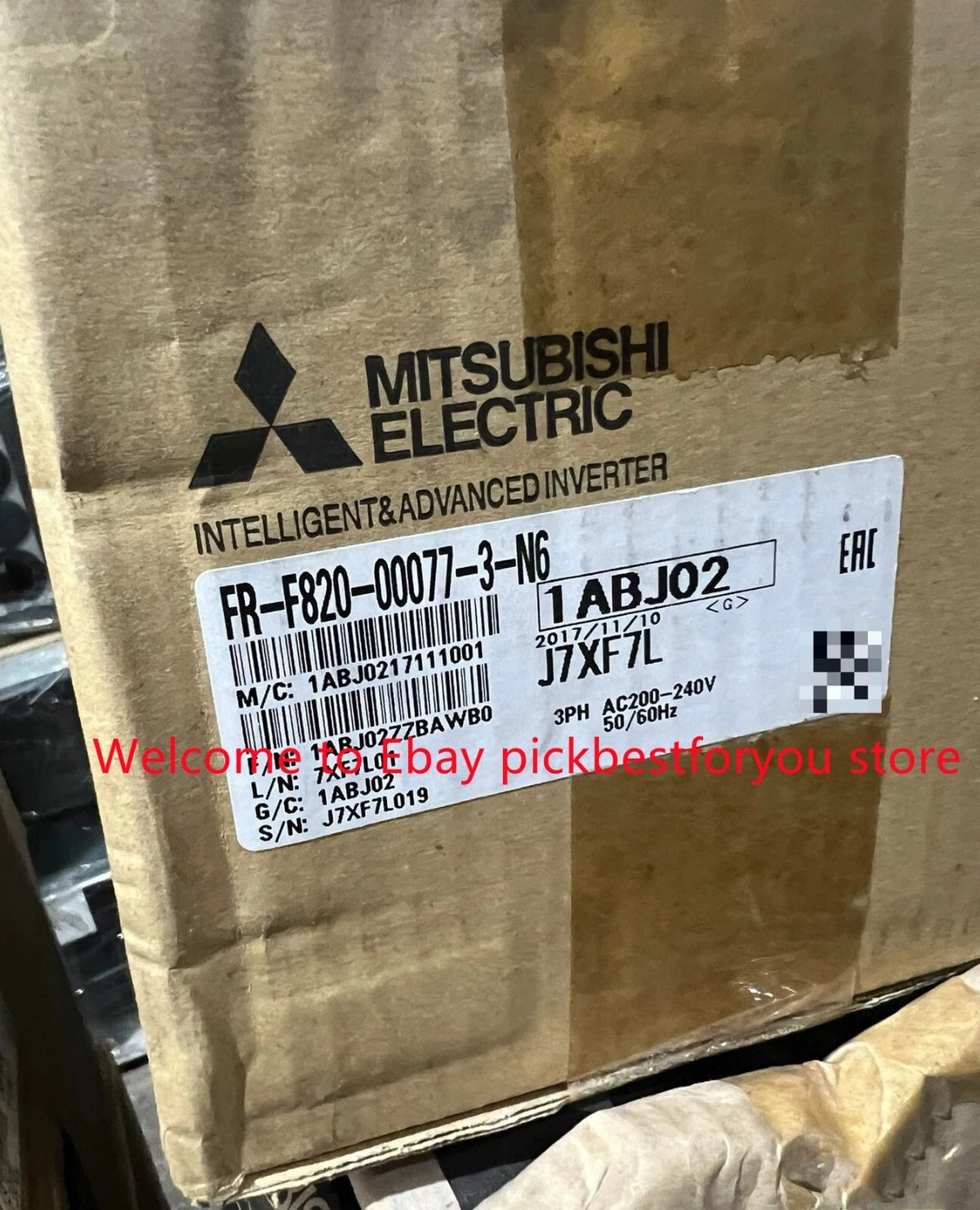 FR-F820-00077-3-N6 Replacement PC for #U99E YG by DHL or Fedex