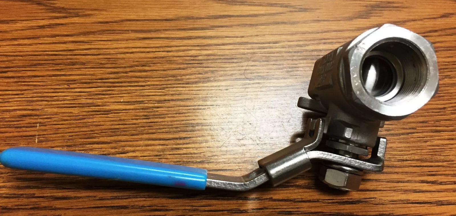 NIBCO NL94Q78, T580S6R66LL ¾” Threaded Ball Locking Lever 2PC Stainless Steel