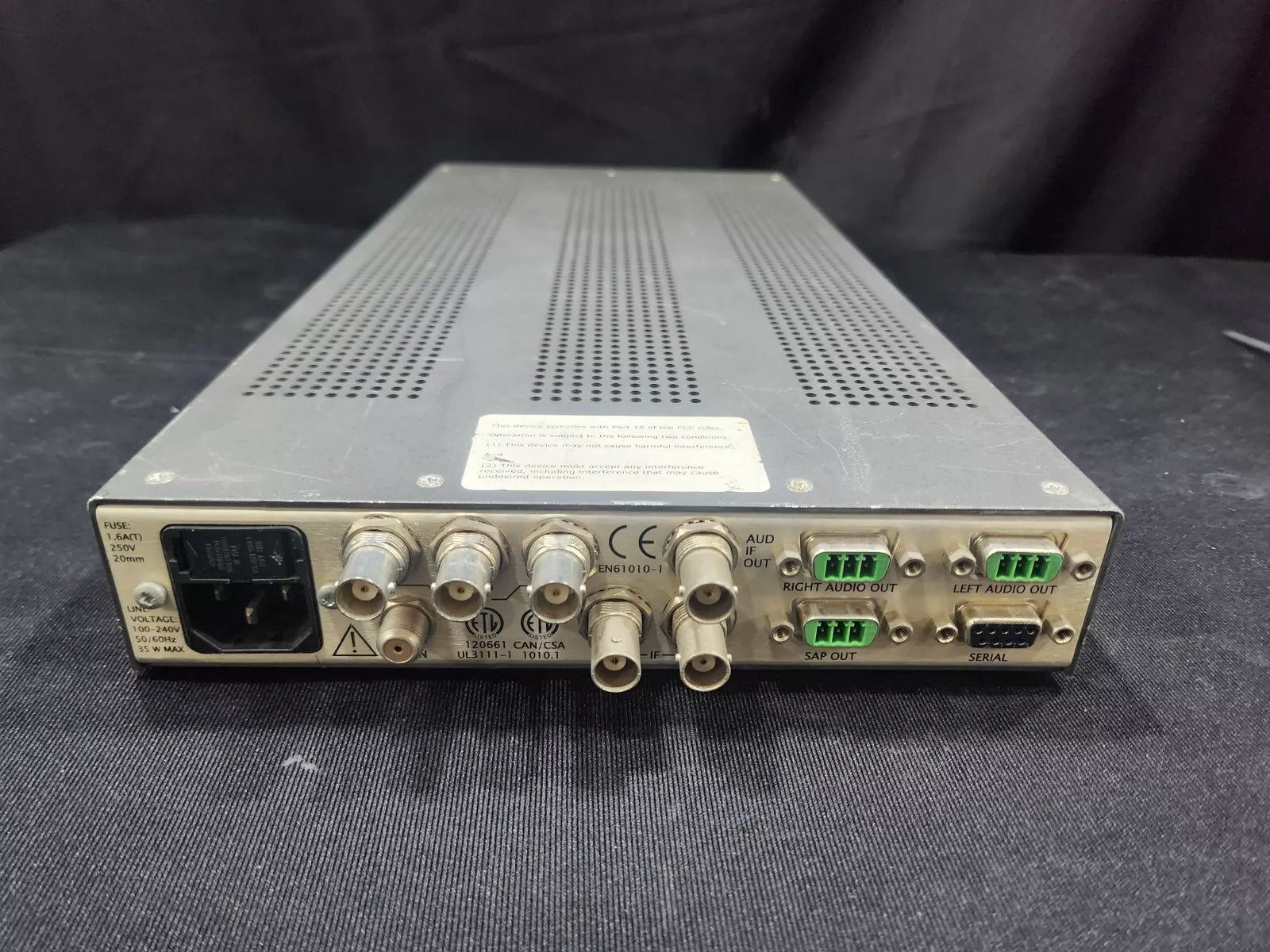 Tektronix DS1000 Television Demodulator As-is (1219)