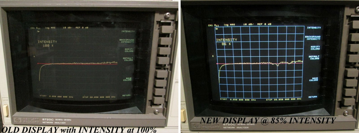Display for Agilent HP Test Equipment