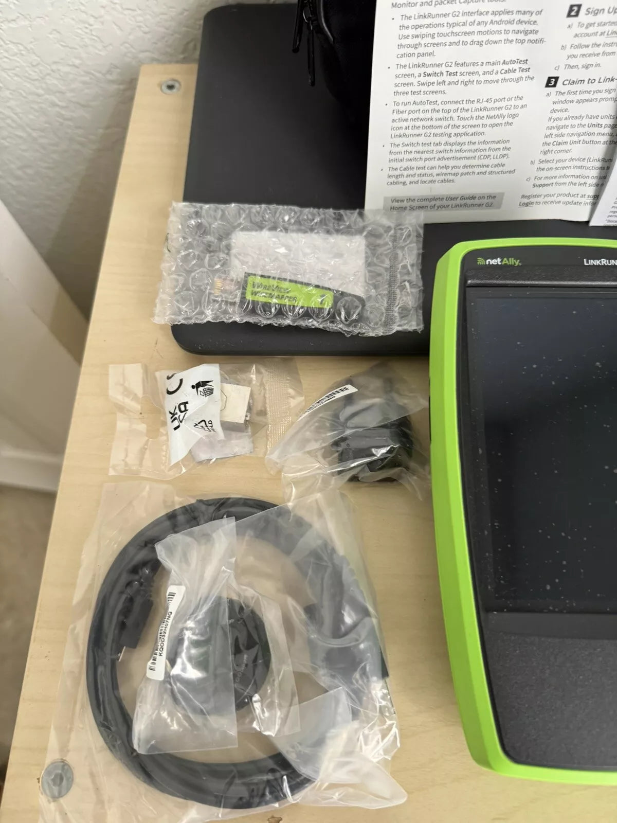 NetAlly LinkRunner G2 Smart Ethernet & Network Tester Kit - NEW