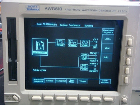 Tektronix AWG610 2.6GS/s 8MW Arbitrary Waveform Generator