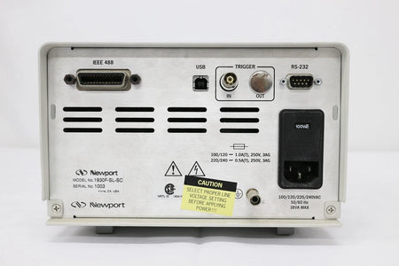 Newport 1930F-SL/1930F-SL-SC Optical Power Meter