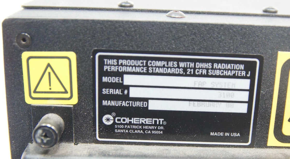 Coherent Fap Industrial Powered Fiber Array Package System